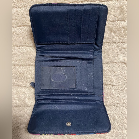 Vera Bradley Multicolor Floral Quilted Wallet - Picture 4 of 4